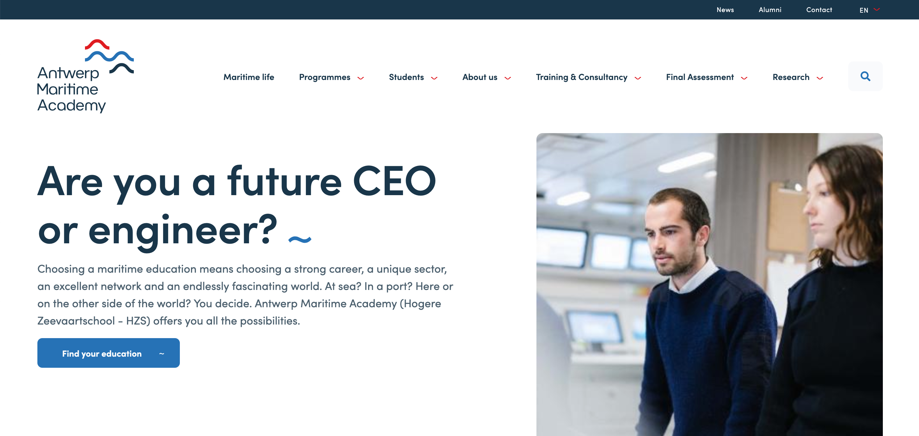 Antwerp Maritime Academy casestudy