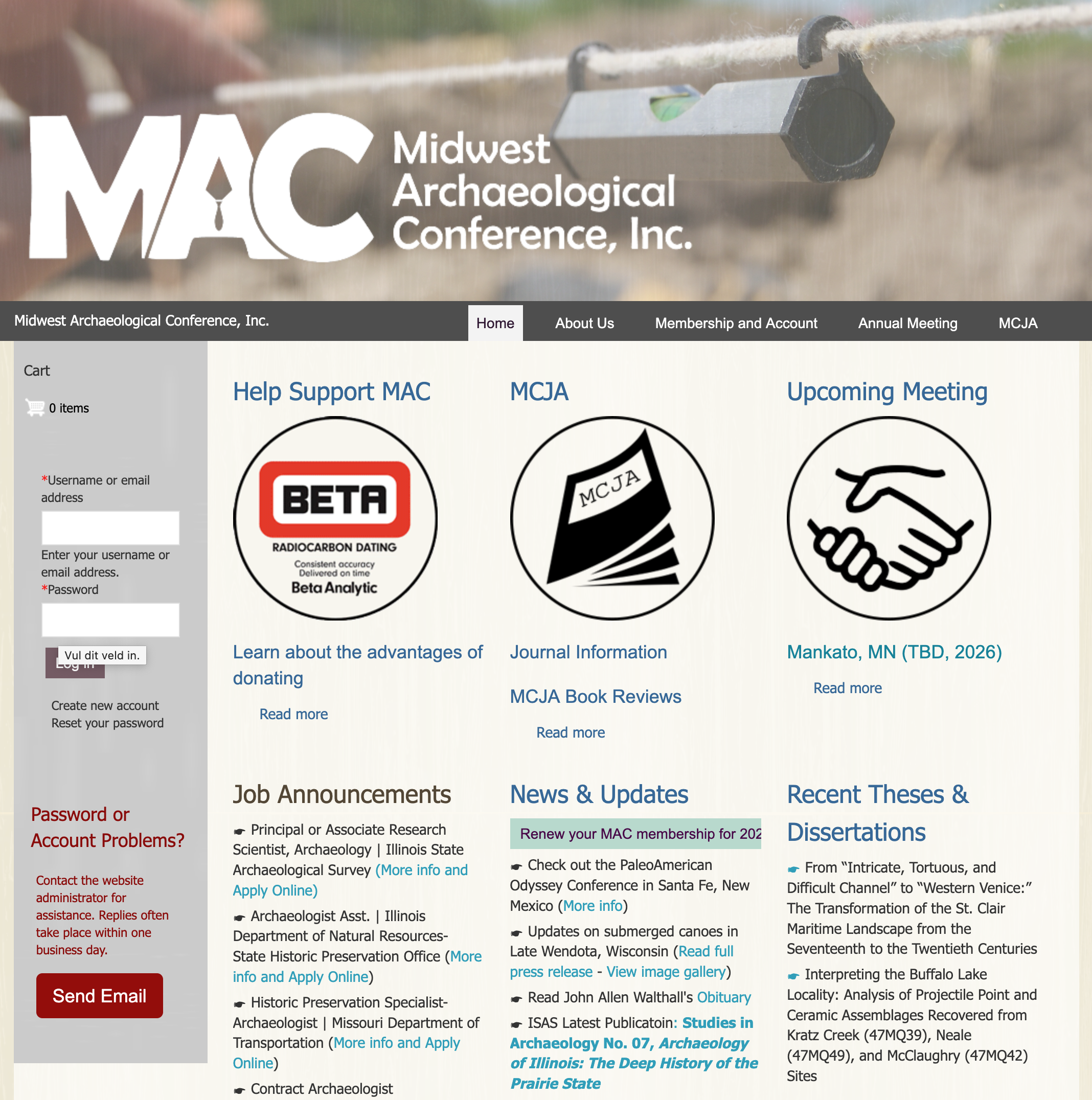 University of Iowa Midwest Archaeological Conference casestudy